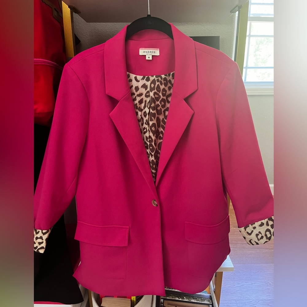 Pink Blazer